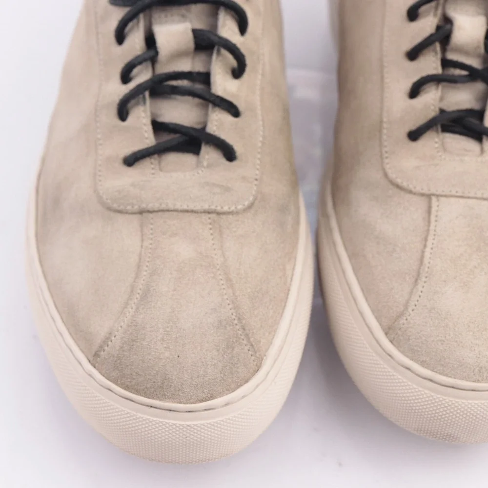 Grenson Mens Sneaker 1 Size 12 WIDE Tan Suede Lace Up Casual Shoes Low England